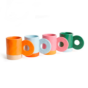 Mug bicolore vert