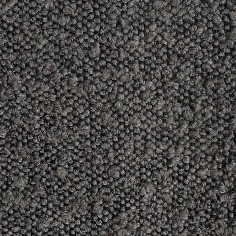 Fauteuil rembourré Toe gris / Tissu bouclé