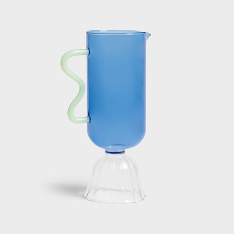 Carafe Tulipe blue